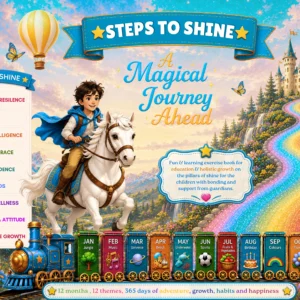 Blue boy to on a horse to the castle